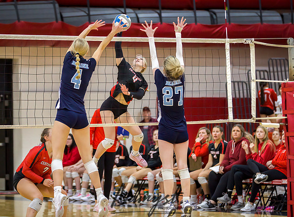 Centennial vs Blaine Varsity Volleyball 134