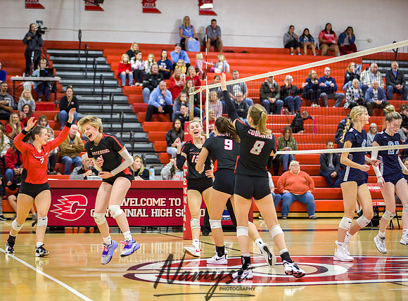 Centennial vs Blaine Varsity Volleyball 35