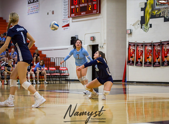 Centennial vs Blaine Varsity Volleyball 57