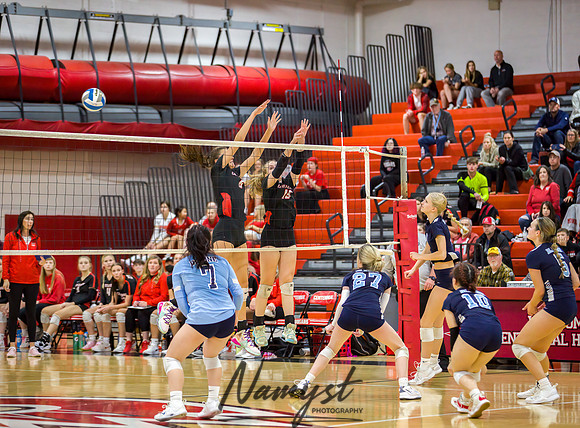 Centennial vs Blaine Varsity Volleyball 143