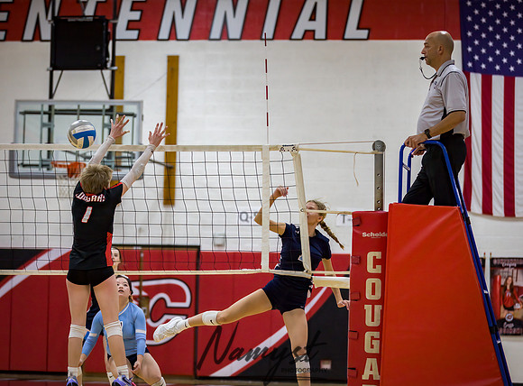 Centennial vs Blaine Varsity Volleyball 160