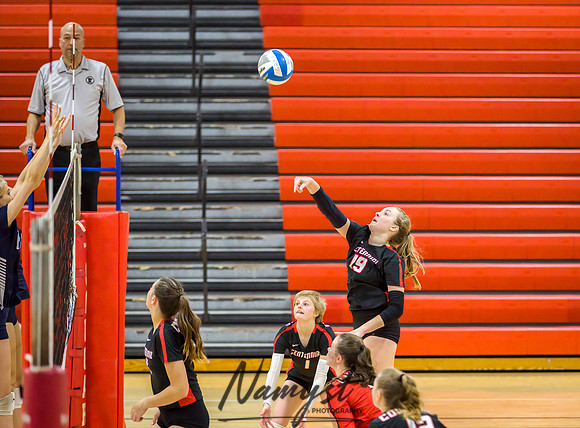 Centennial vs Blaine Varsity Volleyball 245