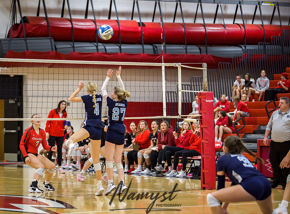 Centennial vs Blaine Varsity Volleyball 137