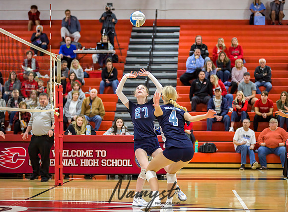Centennial vs Blaine Varsity Volleyball 14
