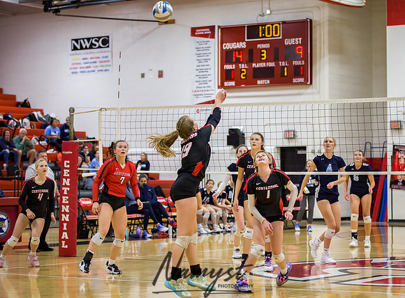 Centennial vs Blaine Varsity Volleyball 126