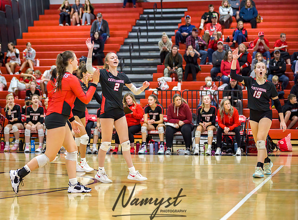 Centennial vs Blaine Varsity Volleyball 69