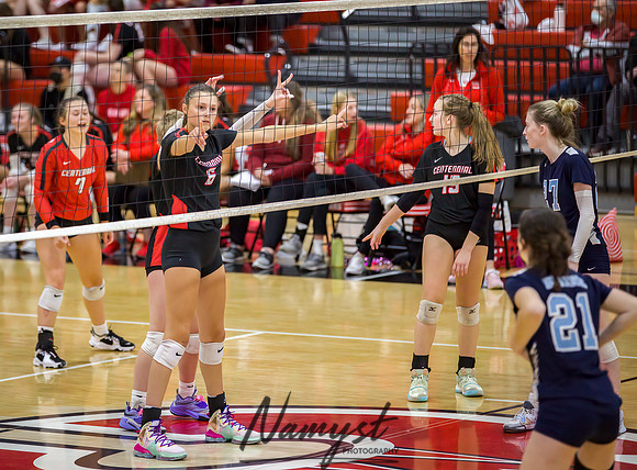 Centennial vs Blaine Varsity Volleyball 36