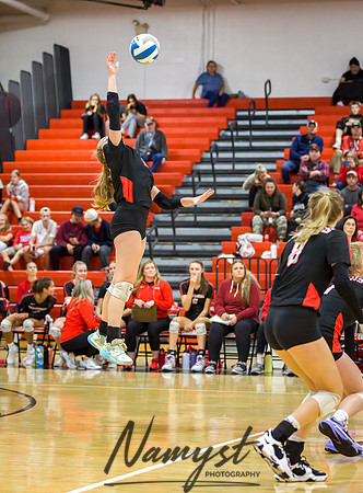 Centennial vs Blaine Varsity Volleyball 52