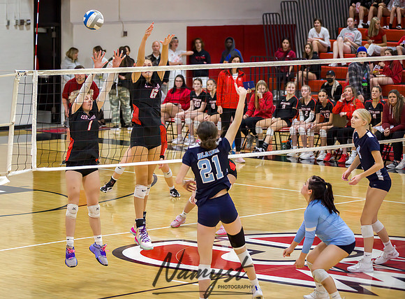 Centennial vs Blaine Varsity Volleyball 89