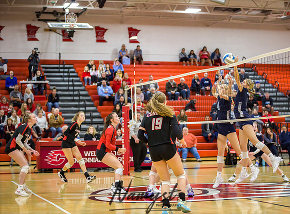 Centennial vs Blaine Varsity Volleyball 33