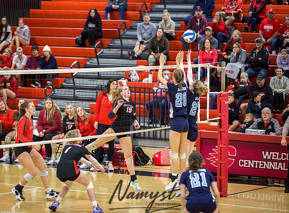 Centennial vs Blaine Varsity Volleyball 38