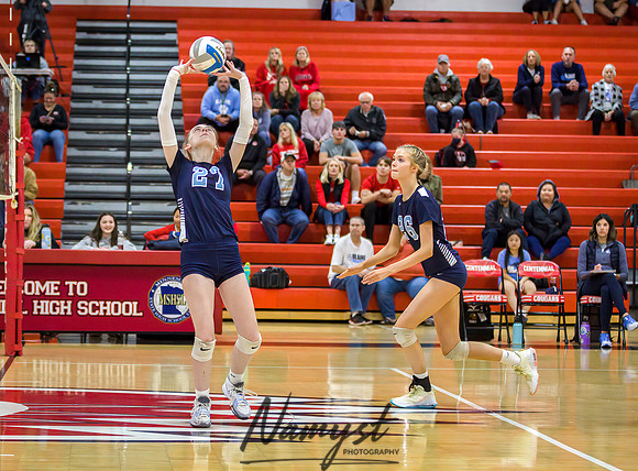 Centennial vs Blaine Varsity Volleyball 2