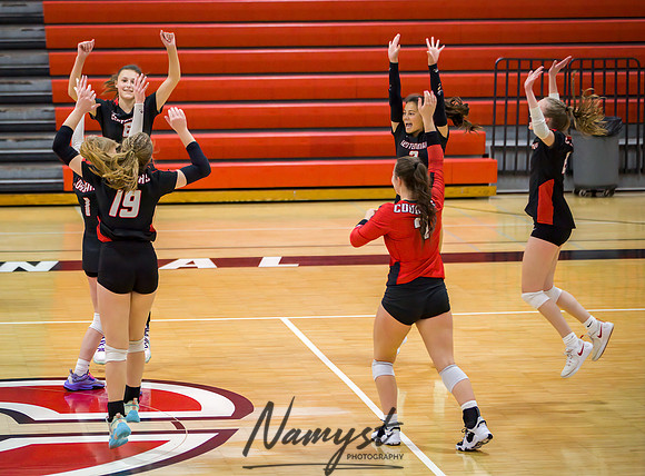 Centennial vs Blaine Varsity Volleyball 221