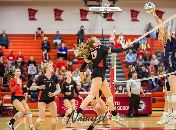 Centennial vs Blaine Varsity Volleyball 70