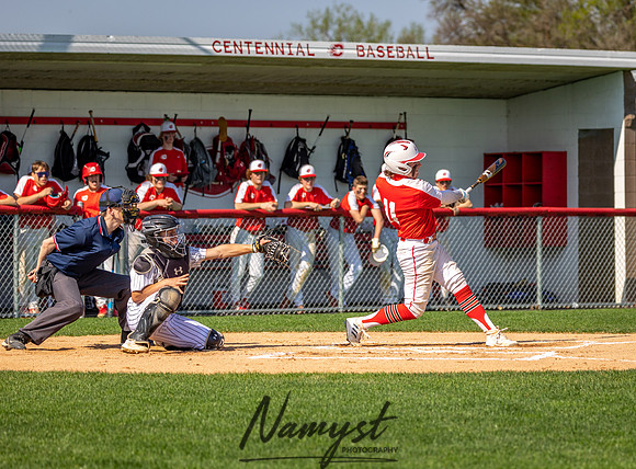 Centennial vs Andover B-Squad Baseball 233