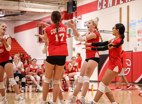 Centennial vs Mounds View Girls 9B Volleyball 76