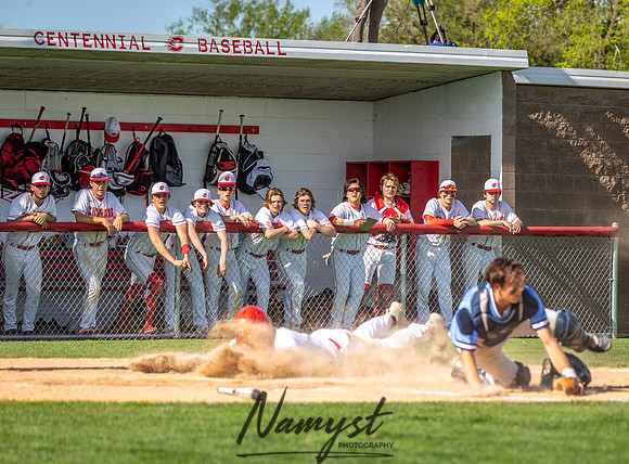 Centennial vs Blaine Varsity Baseball 201
