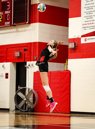 1596 Centennial vs Roseville Girls JV Volleyball