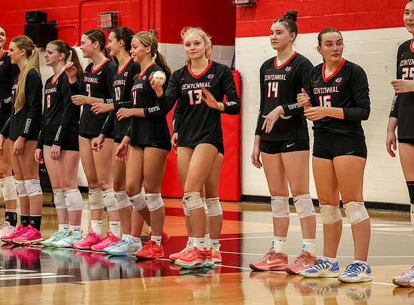 3093 Centennial vs Roseville Girls Varsity Volleyball