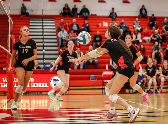 1641 Centennial vs Roseville Girls JV Volleyball