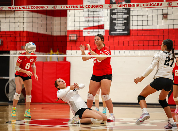0635 Centennial vs Roseville Girls A Volleyball