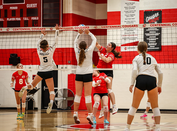 0658 Centennial vs Roseville Girls A Volleyball