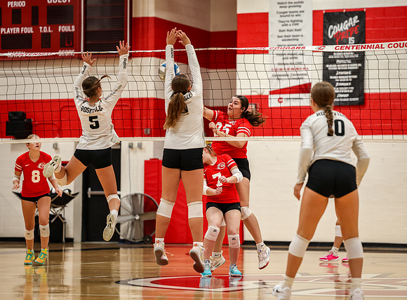 0659 Centennial vs Roseville Girls A Volleyball