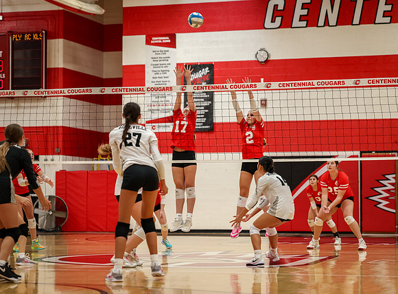 0710 Centennial vs Roseville Girls A Volleyball
