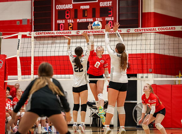 0716 Centennial vs Roseville Girls A Volleyball