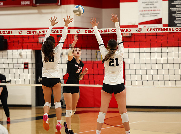 2440 Centennial vs Roseville Girls JV Volleyball