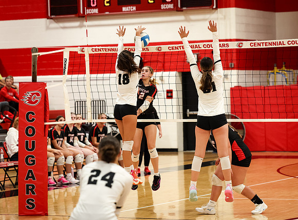 2459 Centennial vs Roseville Girls JV Volleyball