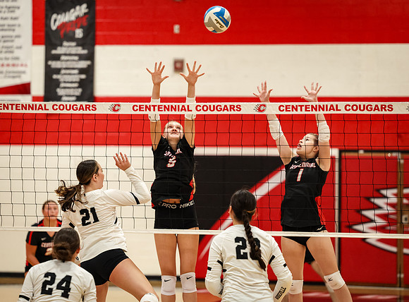 2469 Centennial vs Roseville Girls JV Volleyball