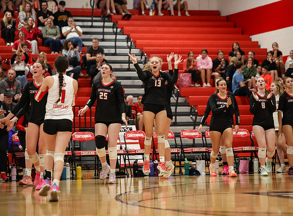 3813 Centennial vs Roseville Girls Varsity Volleyball