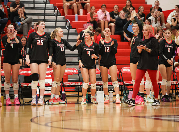3895 Centennial vs Roseville Girls Varsity Volleyball