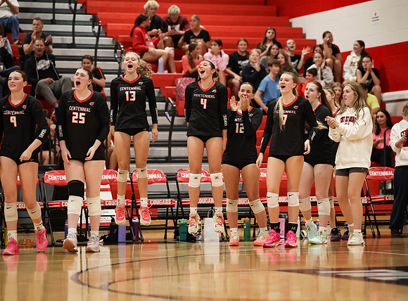 3931 Centennial vs Roseville Girls Varsity Volleyball