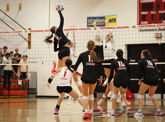 4169 Centennial vs Roseville Girls Varsity Volleyball