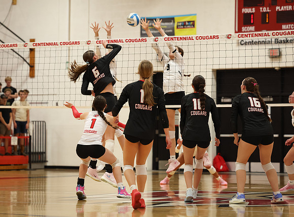 4171 Centennial vs Roseville Girls Varsity Volleyball