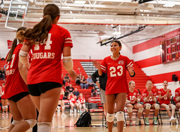 0168 Centennial vs Andover Girls 9B Volleyball