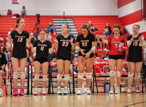 3611 Centennial vs Andover Girls B Volleyball