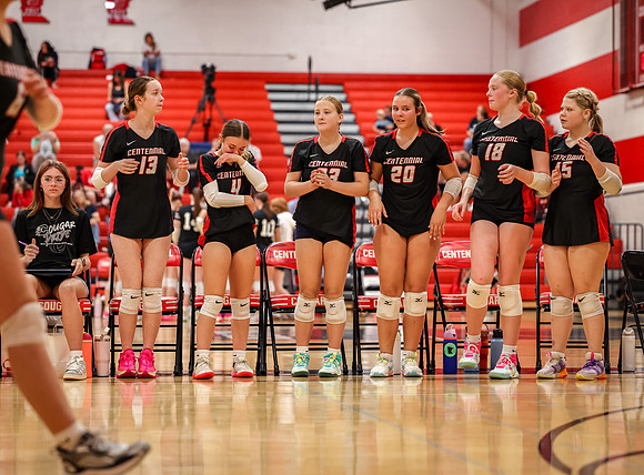 3691 Centennial vs Andover Girls B Volleyball