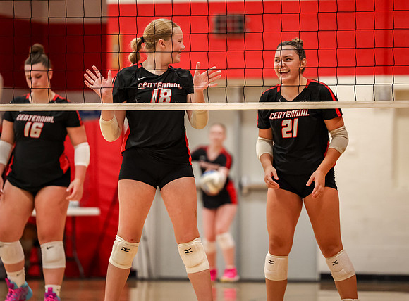3740 Centennial vs Andover Girls B Volleyball
