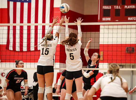3815 Centennial vs Andover Girls B Volleyball