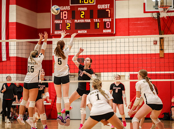 3830 Centennial vs Andover Girls B Volleyball