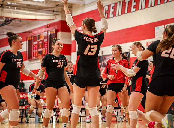 4122 Centennial vs Andover Girls B Volleyball