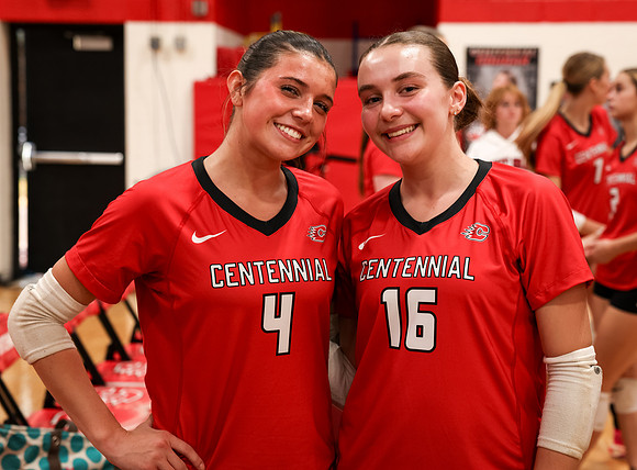 4507 Centennial vs Andover Girls Varsity Volleyball_
