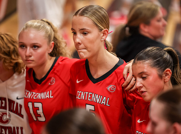 4523 Centennial vs Andover Girls Varsity Volleyball_