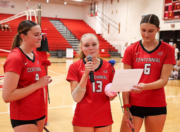 4539 Centennial vs Andover Girls Varsity Volleyball_