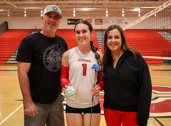 4542 Centennial vs Andover Girls Varsity Volleyball_