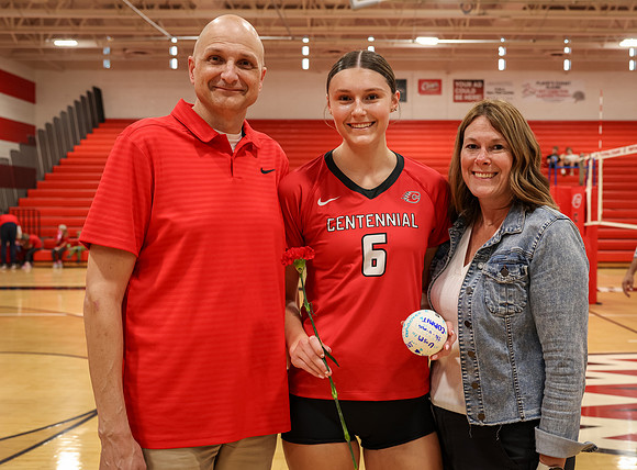 4555 Centennial vs Andover Girls Varsity Volleyball_