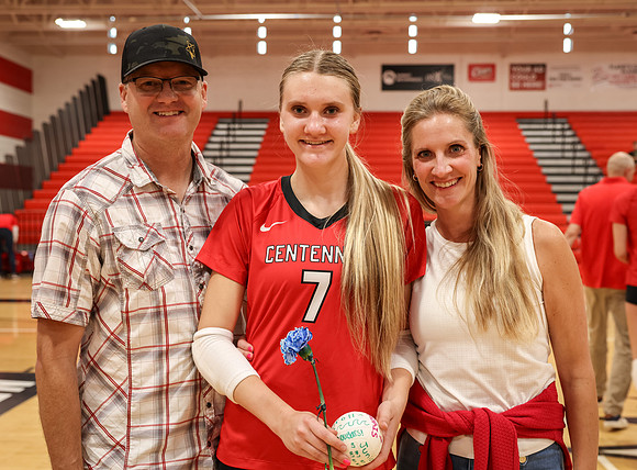 4561 Centennial vs Andover Girls Varsity Volleyball_
